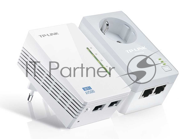 Сетевое оборудование TP-Link TL-WPA4226KIT AV600 Комплект WI-Fi Powerline адаптеров