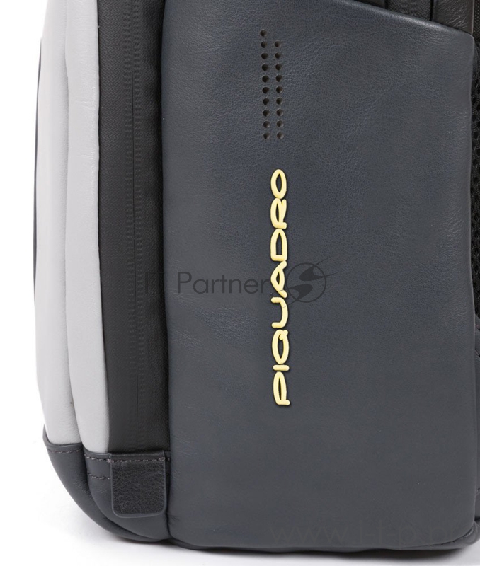 Рюкзак Piquadro Urban CA3214UB00/GRGR серый/желтый натур.кожа