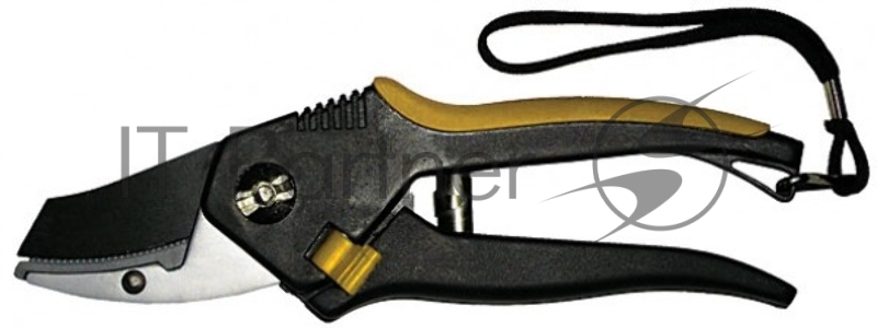 Секатор FIT 77094 двухцв. ручка, ленточная пружина, тефлоновое покрытие, Люкс 200 мм тип В 77094