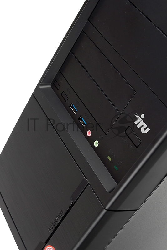 Компьютер IRU Office 615 MT i5 10400 (2.9)/16Gb/1Tb 7.2k/SSD240Gb/UHDG 630/Windows 10 Professional 64/GbitEth/400W/черный