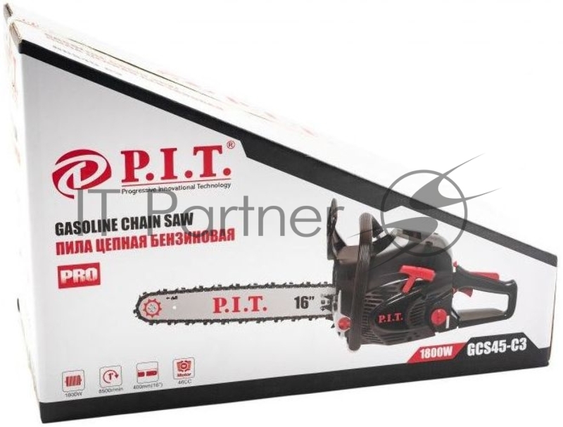 Бензопила P.I.T. GCS45-C3 2.4л.с. дл.шины:16 (40cm)