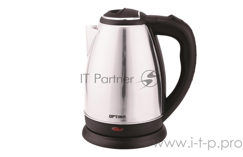 Чайник электрический OPTIMA EK-1806SS (1.8л, поворот на 360 градусов, корп. из нерж. стали, 1500Вт)