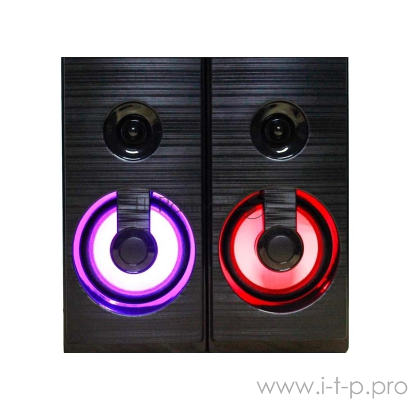 Игровые колонки HIPER H-TK3 Burny 2.0 (RGB подсветка, 2 х 3 Вт, USB, Jack 3,5 мм)