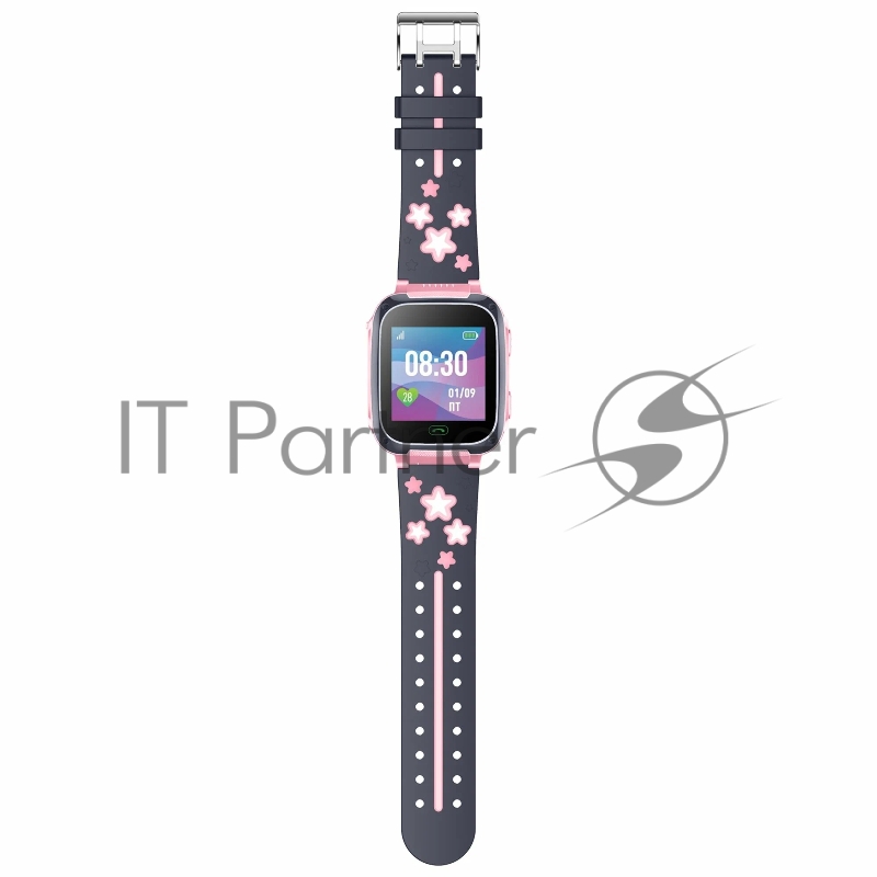 Наручный смарт-браслет JET KID STAR розовый+серый