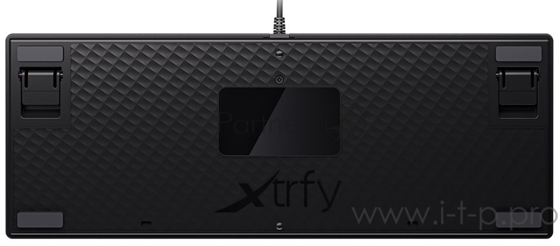 Игровая клавиатура Xtrfy K4 TKL чёрная (Kailh Red switches, USB, RGB подсветка)