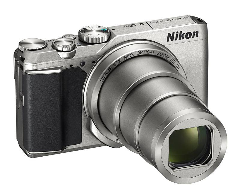Фотоаппарат Nikon CoolPix A900 серебристый 20.3Mpix Zoom35x 2.7 720p 25Mb SDXC CCD 1x2.3 IS el 1min