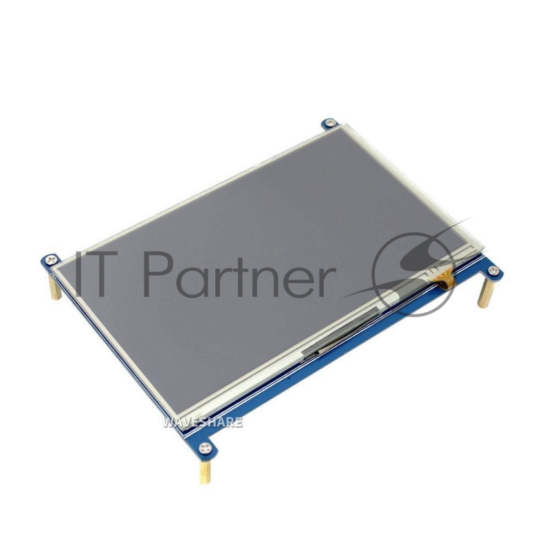 ACD18-RA418 Waveshare 7 резистивный сенсорный дисплей без корпуса, 1024*600 IPS матрица, вход HDMI, питание по USB, для Raspberry Pi 3
