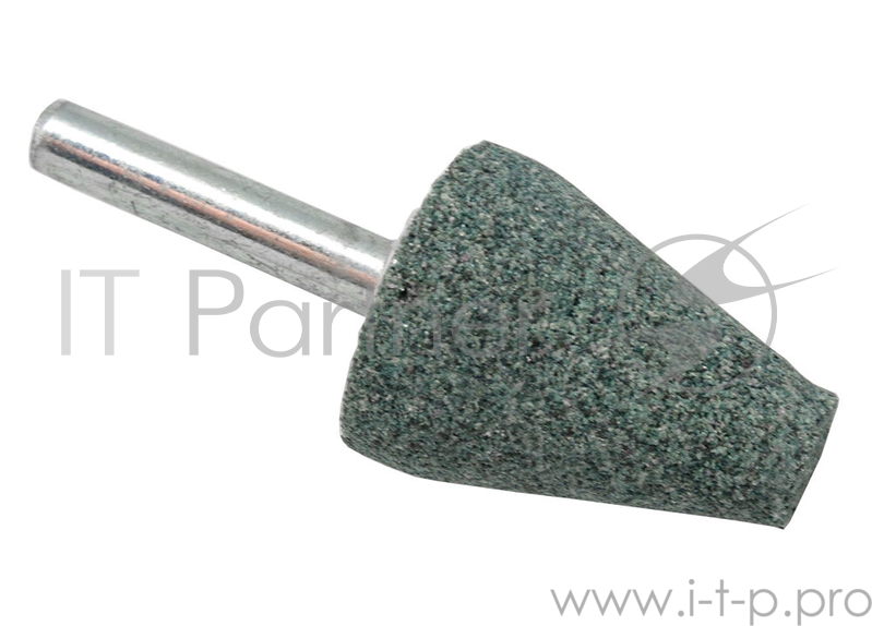 Шарошка абразивная ПРАКТИКА 641-350 коническая 25х32мм, хв.6мм, карбид кремния, Эксперт