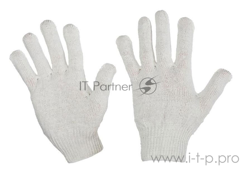 Перчатки х/б Профи универсальный (упак.:10 пар) белый