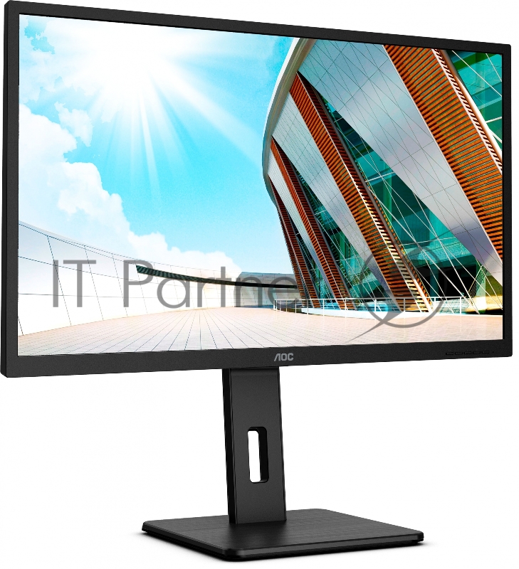 МОНИТОР 32 AOC Q32P2CA Black с поворотом экрана (IPS, 2560x1440, 75Hz, 4 ms, 178°/178°, 250 cd/m, 50M:1, +2xHDMI 1.4)
