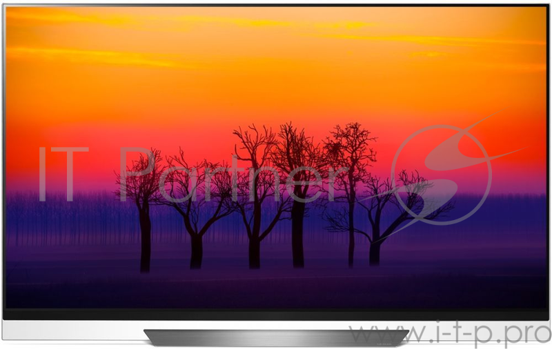 Телевизор LED 55 LG OLED55E8PLA черный/серебристый