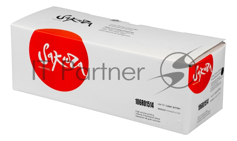 Картридж SAKURA 106R01514 для Xerox Phaser 6700, черный, 7 100 к.