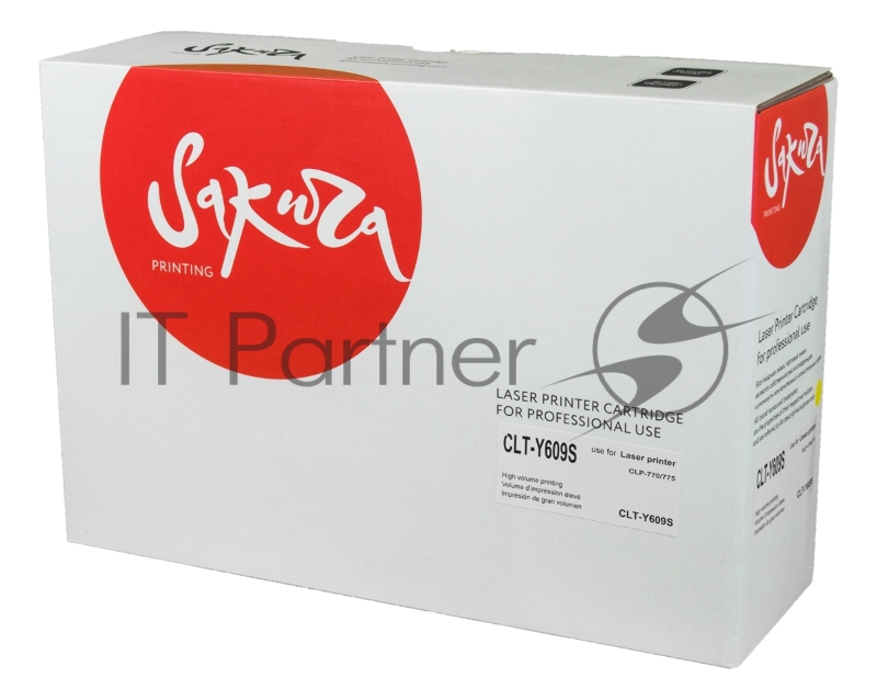 Картридж SAKURA CLTY609S для Samsung CLP-770ND, желтый, 7000 к.