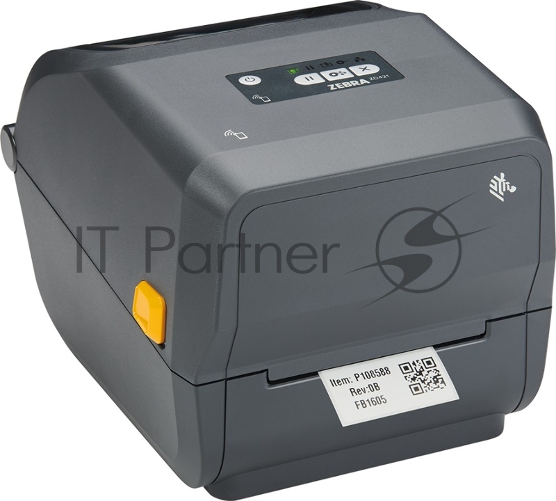 Принтер этикеток Zebra TT (74/300M) ZD421 300 dpi, USB, USB Host, Modular Connectivity Slot, BTLE5, EU and UK Cords, Swiss Font, EZPL