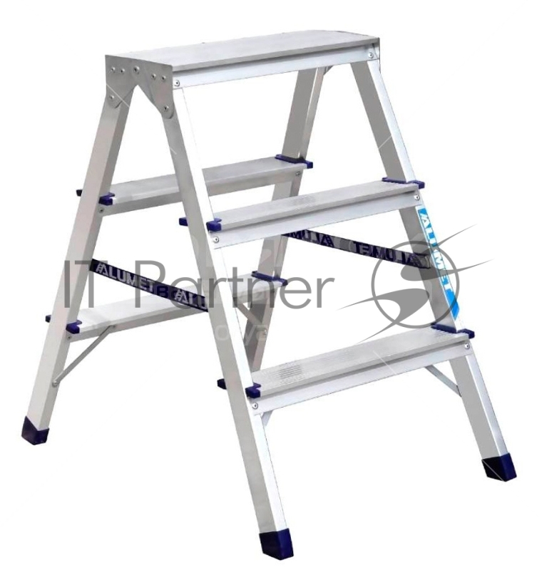 Стремянка Alumet AD7203 алюминий 3ступ. H2.7м макс.нагр.:150кг