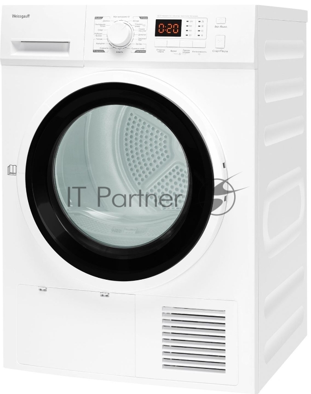 Сушильная машина Weissgauff WD 6148 D Heat Pump кл.энер.:A++ макс.загр.:8кг белый