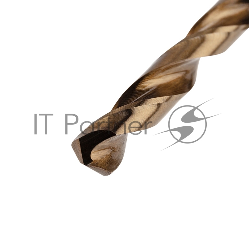 Сверло по металлу REXANT 6 мм «Кобальт» (сталь HSS-Co 5% M35 P6M5K5) (1 шт. в блистере) DIN 338