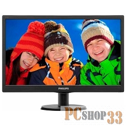 ЖК-монитор 18.5 Philips 193V5LSB2/10 1366x768, 5мс, черный (D-Sub)