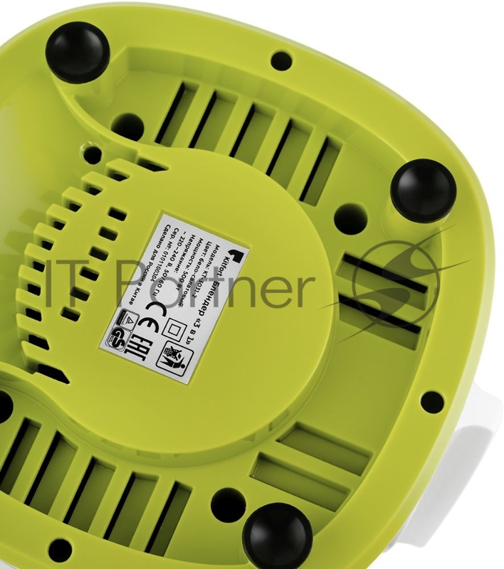 Блендер стационарный Kitfort КТ-3031-2 500Вт белый/салатовый