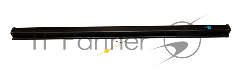 Экран 200x200см Wallscreen 1:1 настенно-потолочный рулонный белый 111 Matt White (MW), черный корпус