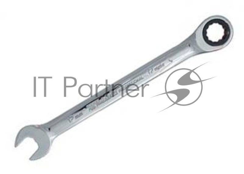 Ключ MATRIX 14810 комбинированный трещоточный 17мм CrV зеркальный хром professional