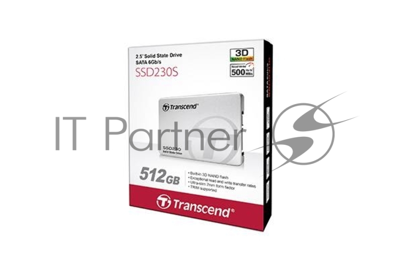 накопитель Transcend SSD 512GB 230 Series TS512GSSD230S {SATA3.0}