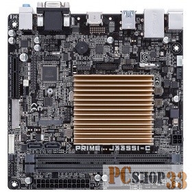 Материнская плата ASUS PRIME J3355I-C RTL {mini-ITX}