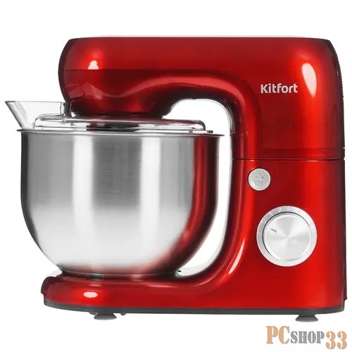 Планетарный миксер Kitfort КТ-3018-1 красный