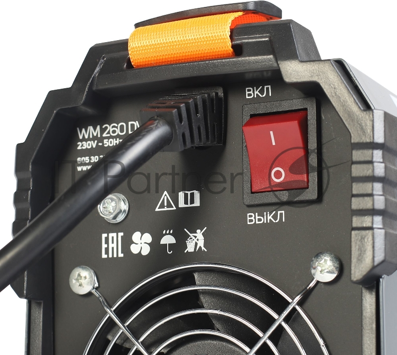 Сварочный аппарат Patriot WM260DVT инвертор MMA/TL/vrd 12.5кВт