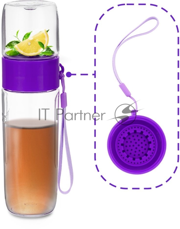 Блендер стационарный Kitfort КТ-3033-1 150Вт белый/фиолетовый