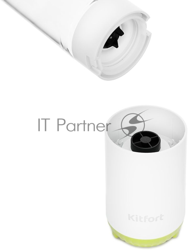 Блендер стационарный Kitfort КТ-3033-2 150Вт белый/салатовый