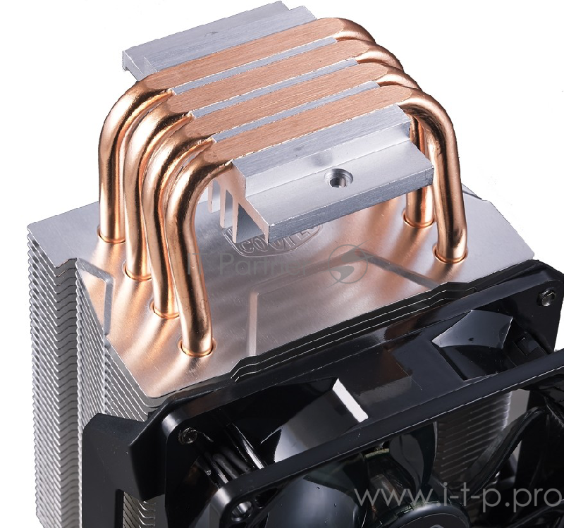 Вентилятор Cooler Master Hyper H411R, RPM, White LED fan, 100W (up to 120W), Full Socket Support (RR-H411-20PW-R1)