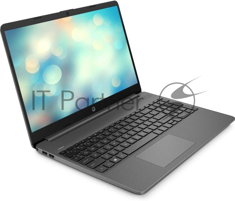 Ноутбук HP 15s-fq0077ur, 15.6, IPS, Intel Pentium Silver N5030 1.1ГГц, 8ГБ, 256ГБ SSD, Intel UHD Graphics 605, Free DOS 3.0, 3C8P9EA, серый