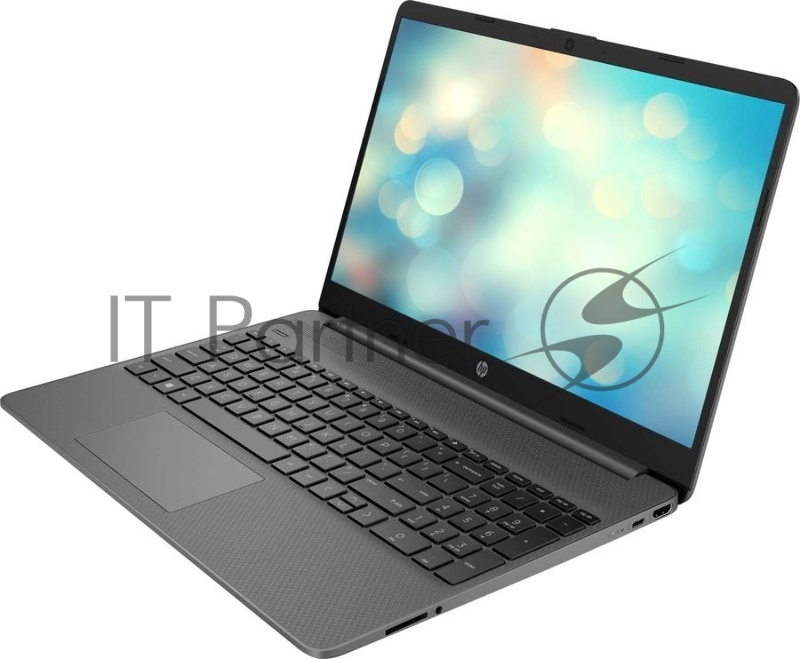 Ноутбук HP 15s-fq0077ur, 15.6, IPS, Intel Pentium Silver N5030 1.1ГГц, 8ГБ, 256ГБ SSD, Intel UHD Graphics 605, Free DOS 3.0, 3C8P9EA, серый