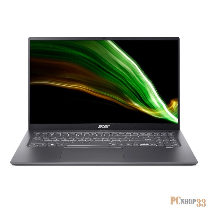 Ноутбук Acer Swift 3 SF316-51-55EP 16,1 FHD, Intel Core Ci5-11300H, 16Gb, 512GB SSD, No ODD, int., wo OS, серый, (NX.A