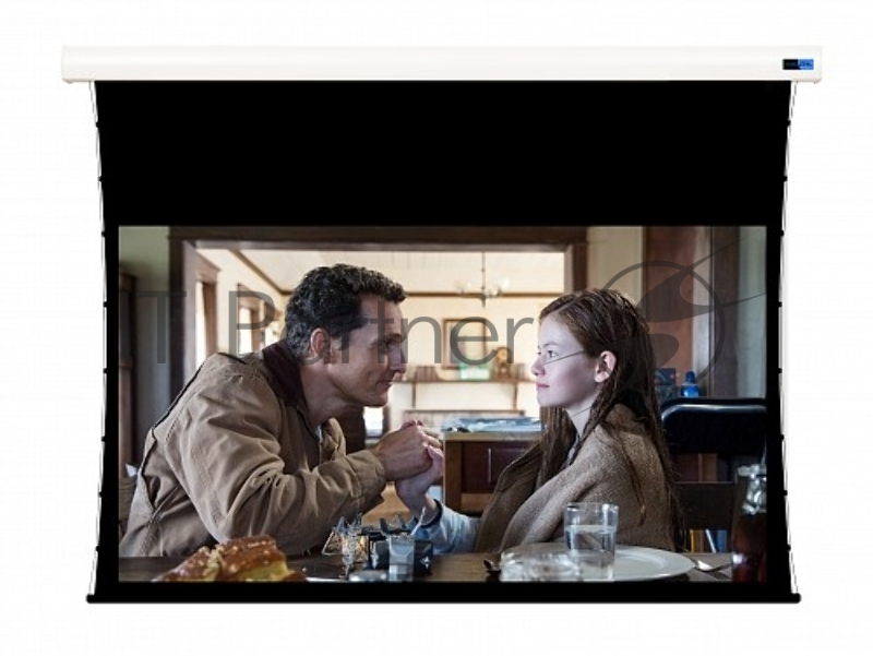 Экран Cinema SOK SCPSMT-360x20 Pro 163 16:9 настенно-потолочный, моторизов боковым натяжением, White PVC, белый корпус, ED 90см