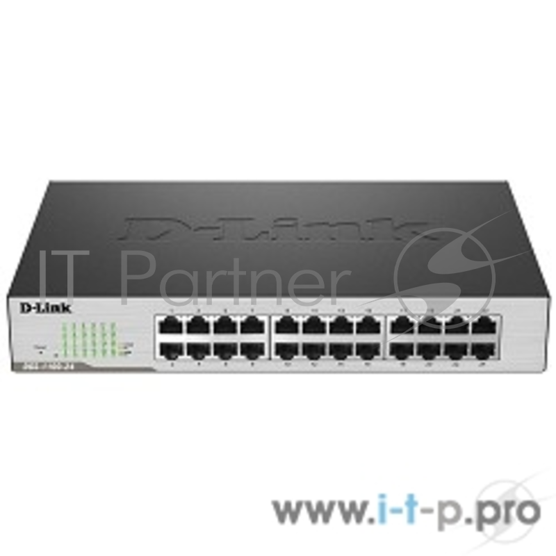 Коммутатор 1U 19 RM D-Link DGS-1100-24/B2A 24 порта 1Гбит/сек., управляемый