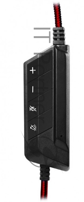 SVEN AP-U997MV Игровые наушники с микрофоном черно-красные (USB, LED, 7.1)