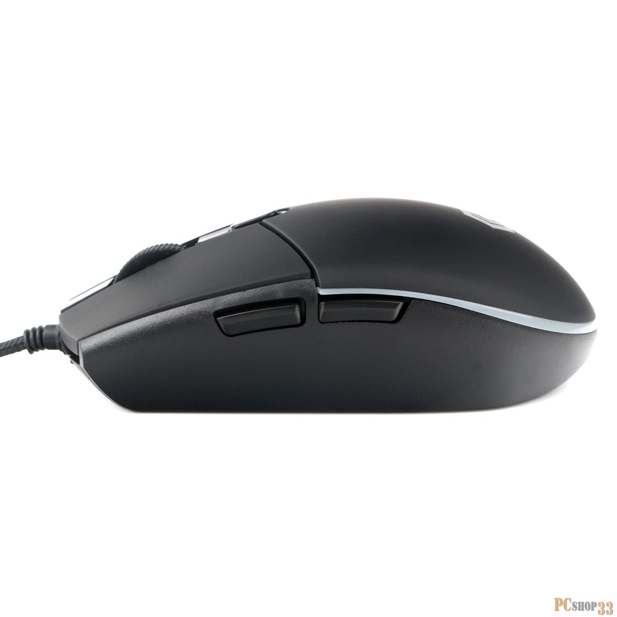 Мышь игровая Gembird MG-780, USB, 2400DPI, 5кнопок+колесо-кнопка, кабель тканевый 1.5 м