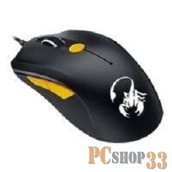 Оптическая мышь Genius Scorpion M6-600, 5кн.+скр., черно-оранжевый (USB)