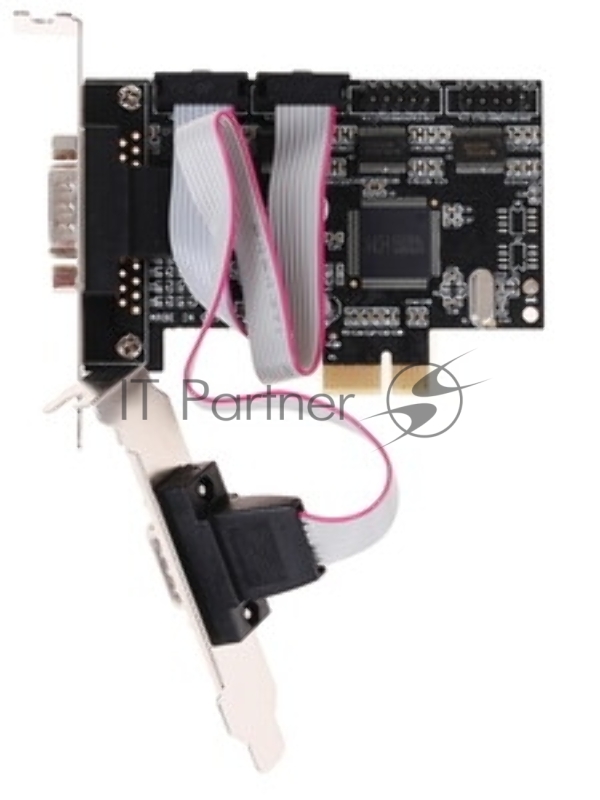 Контроллер ORIENT XWT-PE4SV2LP, PCI-E to COM 4-port (WCH CH384) Low Profile oem