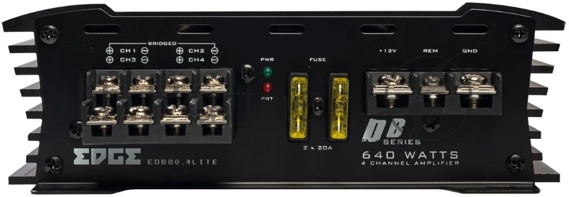 Усилитель автомобильный Edge EDB80.4LITE-E0 четырехканальный