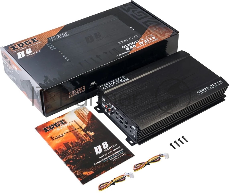 Усилитель автомобильный Edge EDB80.4LITE-E0 четырехканальный