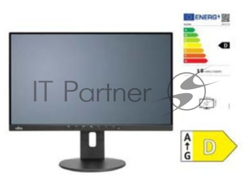 Монитор Fujitsu B24-9 TS EU Business Line 23.8 Ultra Narrow Border LED matt black DP/HDMI/VGA/USB (S26361-K1643-V160)