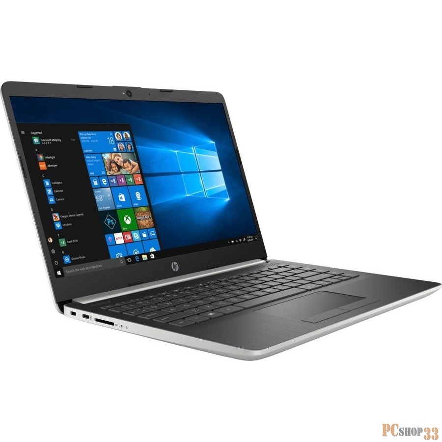 Ноутбук HP 14-cf0017ur 4KD46EA silver 14
