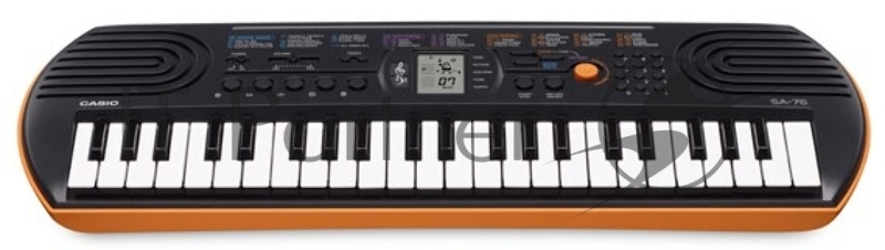 Синтезатор Casio SА-76 44клав. оранжевый
