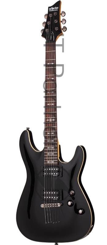 Schecter Omen-6 Гитара электрическая (BLK)