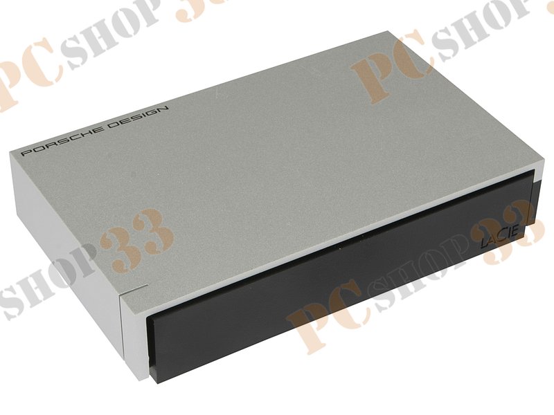Внешний жесткий диск 8000ГБ LaCie Porsche Design Desktop Drive LAC9000604, серебр. (USB3.0)