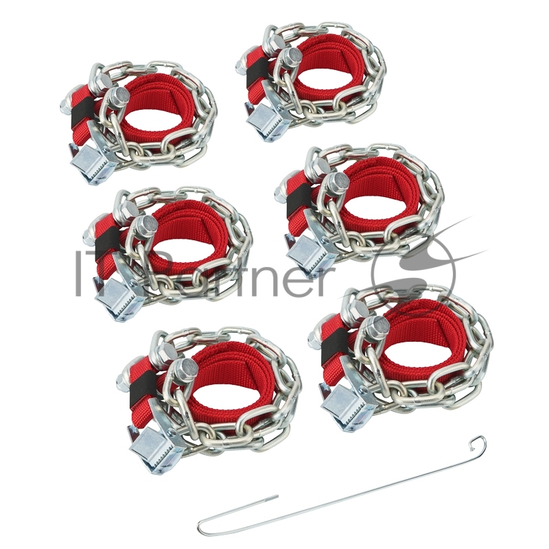 Цепи (браслеты) противоскольжения REXANT для кроссоверов (колеса 205-225 мм), к-т 6 шт.