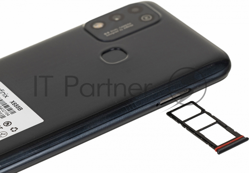 Смартфон Infinix X688B Hot 11 play 64Gb 4Gb черный моноблок 3G 4G 2Sim 6.82 720x1640 Android 11 13Mpix 802.11 a/b/g/n/ac GPS GSM900/1800 GSM1900 TouchSc FM microSD max512Gb